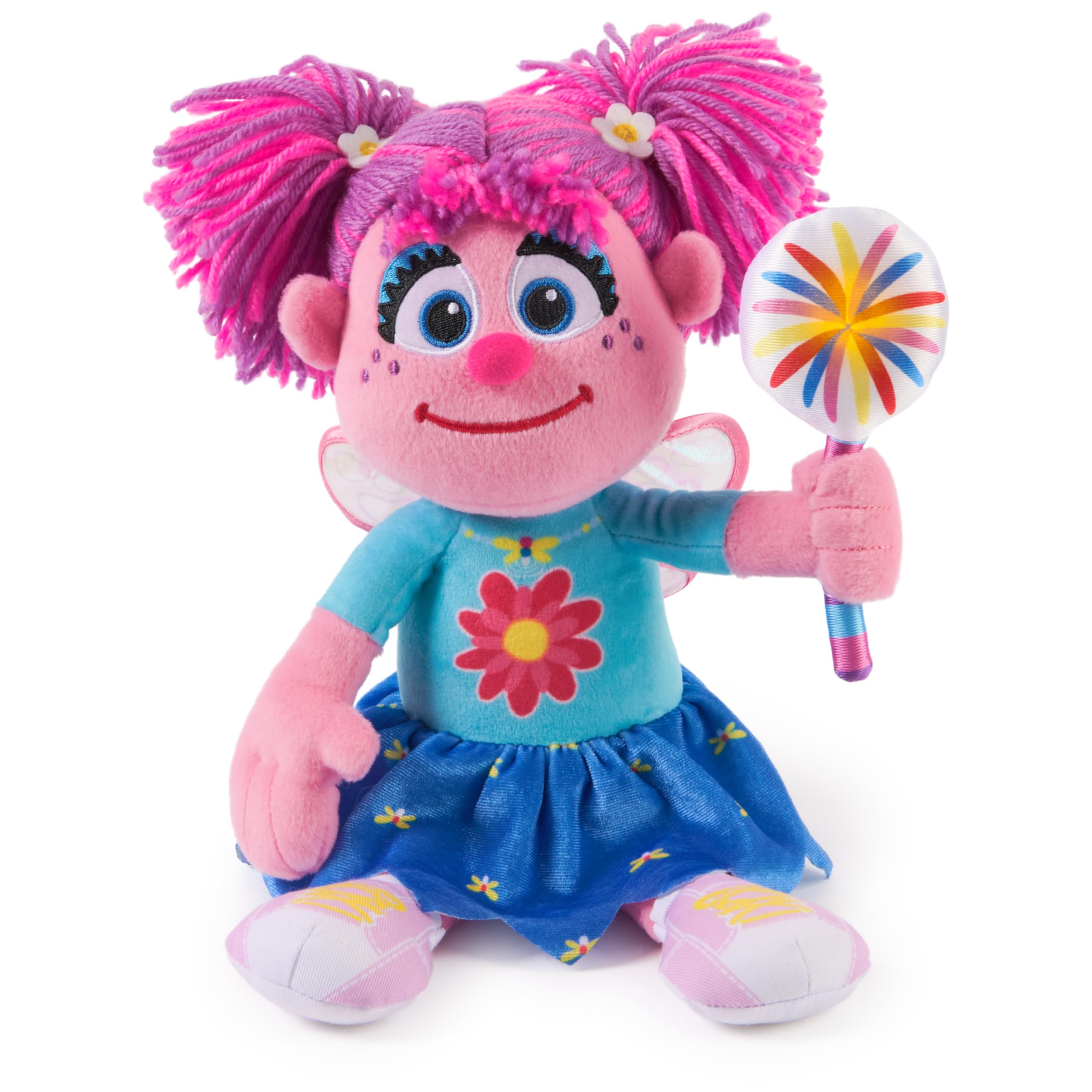Abby Cadabby！ Amazon.com: GUND Sesame Street Abby Cadabby Plush with LED Wand